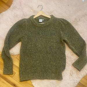 ICHI Green Knit Sweater
